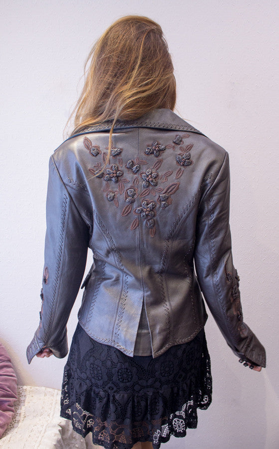 Most Feminine French Leather Jacket