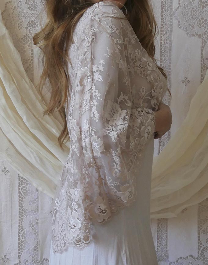 RESERVED: Rosa Princess Cape in Lace